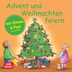 Lehner |  Advent und Weihnachten feiern mit Emma und Paul. Mini-Bilderbuch. | Buch |  Sack Fachmedien