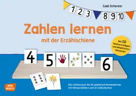 Scherzer |  Zahlen lernen mit der Erzählschiene. | Buch |  Sack Fachmedien