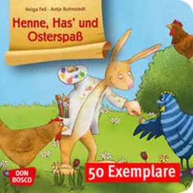 Fell |  Henne, Has' und Osterspaß. Mini-Bilderbuch. Paket mit 50 Exemplaren zum Vorteilspreis | Buch |  Sack Fachmedien