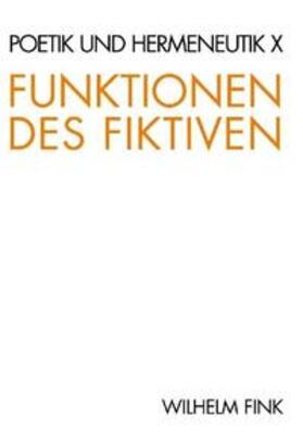 Henrich / Iser |  Funktionen des Fiktiven | Buch |  Sack Fachmedien