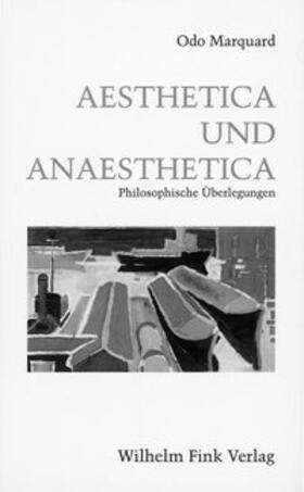 Marquard |  Aesthetica und Anaesthetica | Buch |  Sack Fachmedien