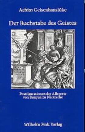 Geisenhanslüke / Geiselhanslüke |  Der Buchstabe des Geistes | Buch |  Sack Fachmedien