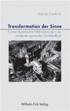 Friedrich |  Transformation der Sinne | Buch |  Sack Fachmedien