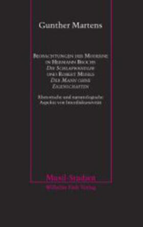 Martens / Strutz |  Beobachtungen der Moderne | Buch |  Sack Fachmedien