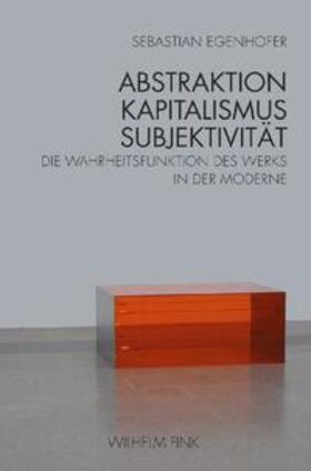 Egenhofer |  Abstraktion - Kapitalismus - Subjektivität | Buch |  Sack Fachmedien