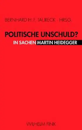 Taureck |  Politische Unschuld | Buch |  Sack Fachmedien