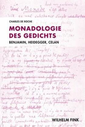 Roche |  Monadologie des Gedichts | Buch |  Sack Fachmedien