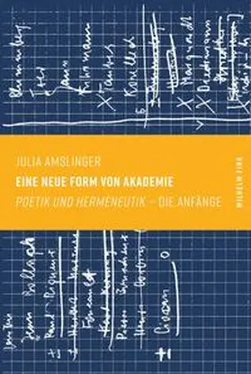 Amslinger |  Eine neue Form von Akademie | Buch |  Sack Fachmedien