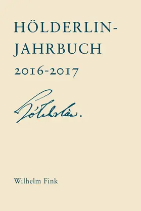 Doering / Vöhler / Franz |  Hölderlin-Jahrbuch | Buch |  Sack Fachmedien