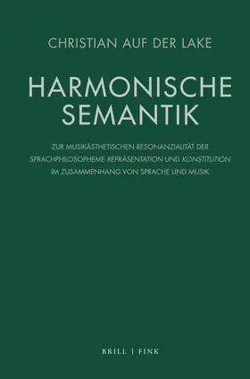 auf der Lake |  Harmonische Semantik | Buch |  Sack Fachmedien