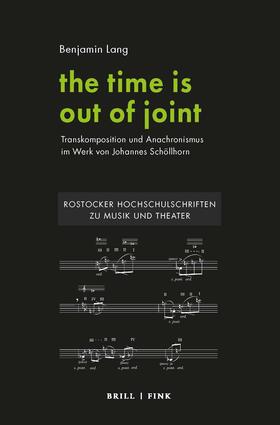 Lang |  the time is out of joint | Buch |  Sack Fachmedien