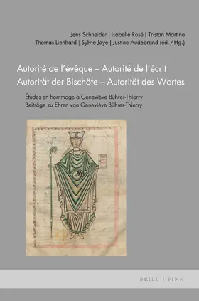  Autorité de l’évêque – Autorité de l’écrit / Autorität der Bischöfe – Autorität des Wortes | Buch |  Sack Fachmedien