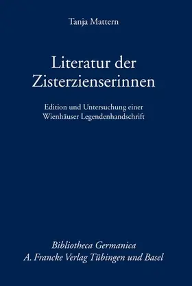 Mattern |  Literatur der Zisterzienserinnen | eBook | Sack Fachmedien