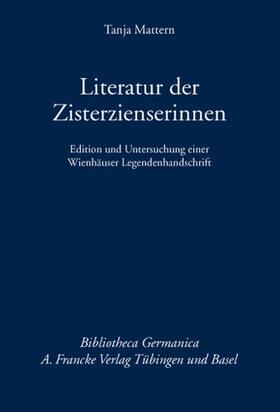 Mattern |  Literatur der Zisterzienserinnen | Buch |  Sack Fachmedien