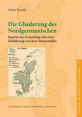 Bandle |  Die Gliederung des Nordgermanischen | Buch |  Sack Fachmedien