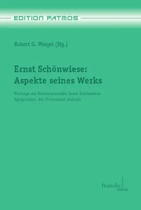 Weigel |  Ernst Schönwiese | Buch |  Sack Fachmedien