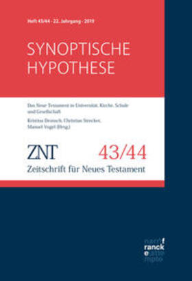  ZNT - Zeitschrift für Neues Testament 22. Jahrgang (2019), Heft 43/44 | Buch |  Sack Fachmedien
