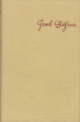 Peuckert / Böhme |  Jacob Böhme: Sämtliche Schriften / Band 9: Quaestiones theosophicae, oder Betrachtung Göttlicher Offenbarung (1624) u.a. | Buch |  Sack Fachmedien