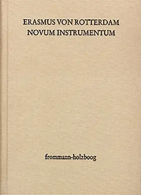  Novum Instrumentum | Buch |  Sack Fachmedien