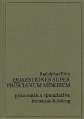 Brito / Pinborg / Enders |  Quaestiones super Priscianum minorem | Buch |  Sack Fachmedien