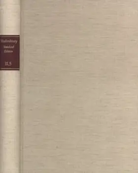 Benda / Hemmerich / Lottes |  Shaftesbury (Anthony Ashley Cooper): Standard Edition / II. Moral and Political Philosophy. Band 5: Chartæ Socraticæ: Design of a Socratick History | Buch |  Sack Fachmedien