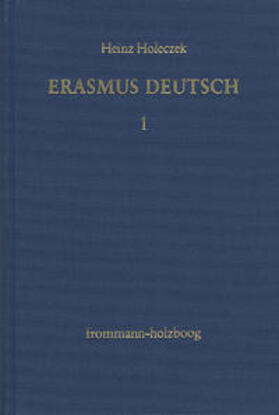 Holeczek |  Erasmus deutsch | Buch |  Sack Fachmedien