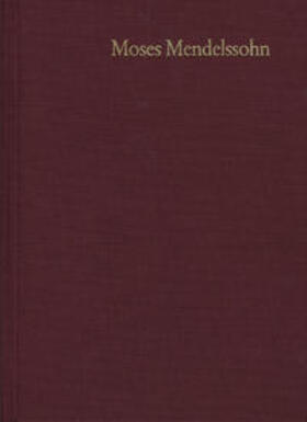 Engel / Brocke / Krochmalnik |  Moses Mendelssohn: Gesammelte Schriften. Jubiläumsausgabe / Band 16: Hebräische Schriften II,3 | Buch |  Sack Fachmedien