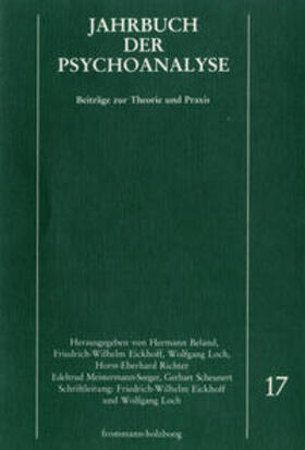 Eickhoff / Loch / Beland |  Jahrbuch der Psychoanalyse / Band 17 | Buch |  Sack Fachmedien