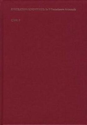 Eustratius Nicaenus / Lohr | Commentaria in II. librum Posteriorum analyticorum Aristotelis. Innominati auctoris: Expositiones in II librum Posteriorum resolutivorum Aristotelis | Buch | 978-3-7728-1227-9 | sack.de