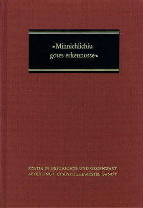 Schmidtke |  ›Minnichlichiu gotes erkennusse‹ | Buch |  Sack Fachmedien