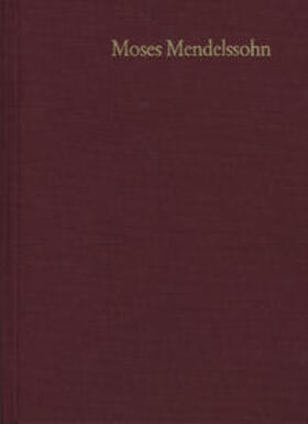 Brocke / Krochmalnik / Engel |  Moses Mendelssohn: Gesammelte Schriften. Jubiläumsausgabe / Band 20,1: Hebräische Schriften I / Deutsche Übertragung | Buch |  Sack Fachmedien