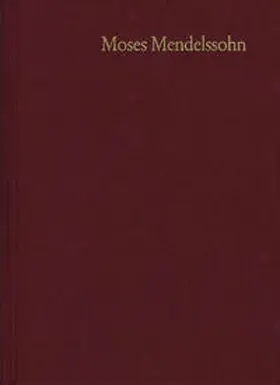 Mendelssohn / Krochmalnik | Moses Mendelssohn: Gesammelte Schriften. Jubiläumsausgabe / Band 25,1-2: Register und Corrigenda | Buch | 978-3-7728-1522-5 | sack.de