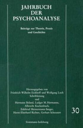 Eickhoff / Loch / Beland |  Jahrbuch der Psychoanalyse / Band 30 | Buch |  Sack Fachmedien