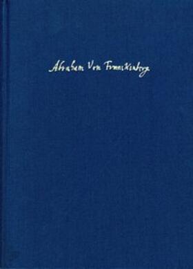 Franckenberg / Telle |  Abraham von Franckenberg: Briefwechsel | Buch |  Sack Fachmedien