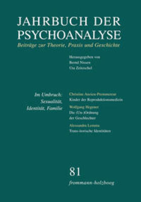 Nissen / Zeitzschel |  Jahrbuch der Psychoanalyse / Band 81: Im Umbruch: Sexualität | Buch |  Sack Fachmedien