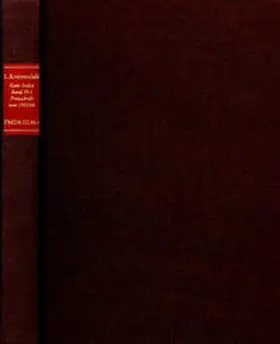 Kreimendahl |  Forschungen und Materialien zur deutschen Aufklärung / Abteilung III: Indices. Kant-Index. Section 3: Index zum Corpus der vorkritischen Schriften. Band 39.1-2: Stellenindex und Konkordanz zur Preisschrift von 1762/64, zu den ›Negativen Größen‹ und zur Vorlesungsankündigung von 1765/66 | Buch |  Sack Fachmedien