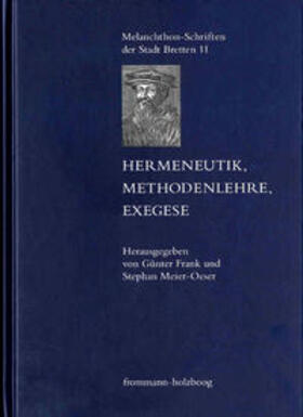 Frank / Meier-Oeser |  Hermeneutik - Methodenlehre - Exegese | Buch |  Sack Fachmedien