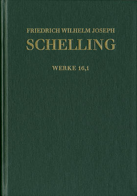 Schelling |  Schelling, F: Friedrich Wilhelm Joseph Schelling: Historisch | Buch |  Sack Fachmedien
