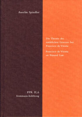 Spindler |  Spindler, A: Theorie des natürlichen Gesetzes | Buch |  Sack Fachmedien
