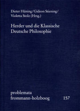 Holzboog |  Herder und die Klassische Deutsche Philosophie | Buch |  Sack Fachmedien