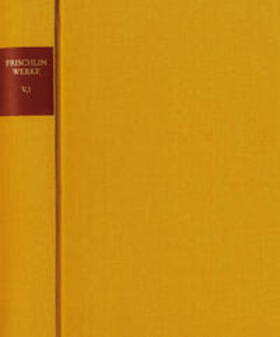 Frischlin / Noe |  Nicodemus Frischlin: Sämtliche Werke / Band V,1: Lyrik I (1562-1572) | Buch |  Sack Fachmedien