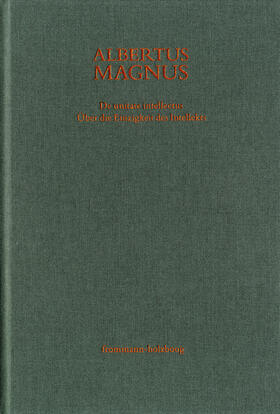Albertus |  Albertus Magnus: Unitate intellectus | Buch |  Sack Fachmedien
