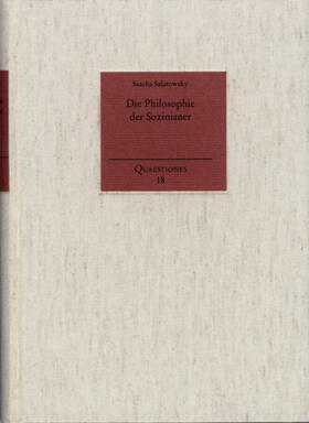 Salatowsky / Holzboog |  Die Philosophie der Sozinianer | eBook | Sack Fachmedien