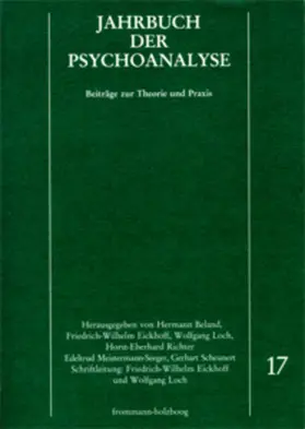 Eickhoff / Beland / Loch |  Jahrbuch der Psychoanalyse / Band 17 | eBook | Sack Fachmedien