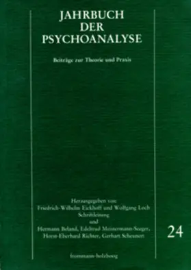 Eickhoff / Beland / Loch | Jahrbuch der Psychoanalyse / Band 24 | E-Book | sack.de