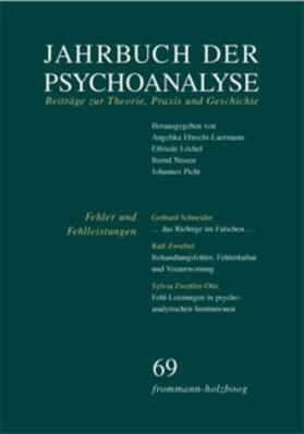 Ebrecht-Laermann / Löchel / Nissen |  Jahrbuch der Psychoanalyse / Band 69: Fehler und Fehlleistungen | eBook | Sack Fachmedien