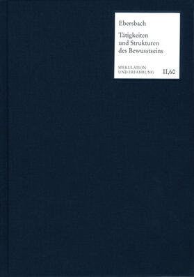 Ebersbach |  Tätigkeiten und Strukturen des Bewusstseins | eBook | Sack Fachmedien