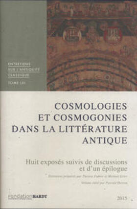 Derron |  Cosmologies et cosmogonies dans la littérature antique | Buch |  Sack Fachmedien