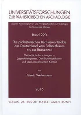 Woltermann | Die prähistorischen Bernsteinartefakte aus Deutschland vom Paläolithikum bis zur Bronzezeit | Buch | 978-3-7749-4052-9 | sack.de