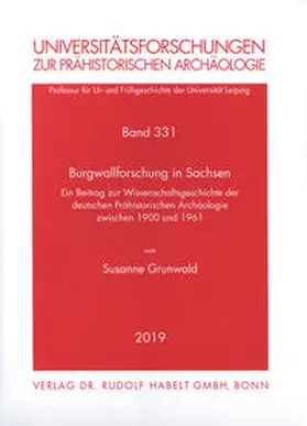 Grunwald |  Burgwallforschung in Sachsen | Buch |  Sack Fachmedien